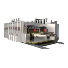 Full automatic high speed flexo ink printer slotter die cutter machine , packaging for corrugated carton box